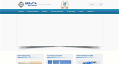 Desktop Screenshot of gravitaindia.com